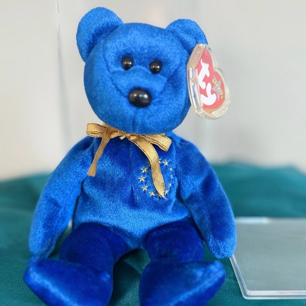 Ty Beanie Baby - UNITY the Bear (Europe Exclusive) MINT with MINT TAGS
